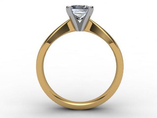 Engagement Ring: Solitaire Princess - 3