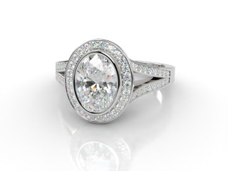 Engagement Ring: Halo Cluster Oval-cut-03-0100-8902