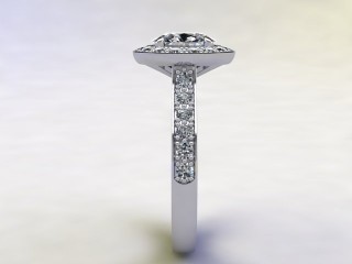 Certificated Oval Diamond in Platinum - 6