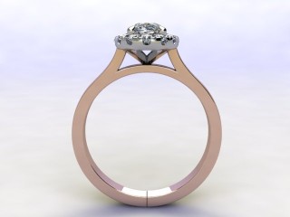 Certificated Oval Diamond in 18ct. Rose Gold - 3