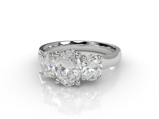 Engagement Ring: 3 Stone Oval-cut-03-0533-2310