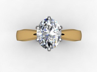 Engagement Ring: Solitaire Oval-cut - 9
