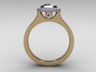 Certificated Oval Diamond in 18ct. Gold - 3
