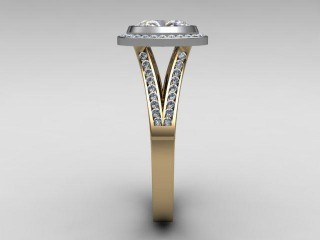 Certificated Oval Diamond in 18ct. Gold - 6