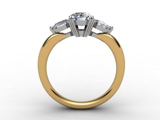 Engagement Ring: 3 Stone Oval+ - 6