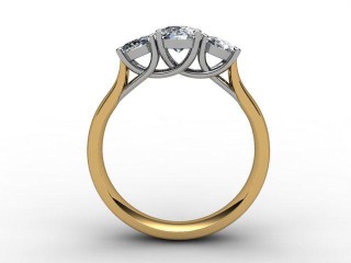 Engagement Ring: 3 Stone Oval-cut - 6