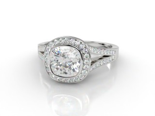 Engagement Ring: Halo Cluster Cushion-Cut-05-0100-8903