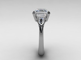 Engagement Ring: Diamond-Set Shoulders  - 6