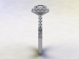 Certificated Asscher-Cut Diamond in Platinum - 6