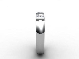 Engagement Ring: 3 Stone Asscher-Cut - 9
