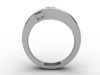 Engagement Ring: 3 Stone Asscher-Cut - 6
