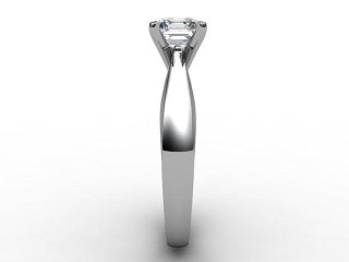 Engagement Ring: Solitaire Asscher-Cut - 6