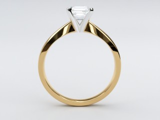 Engagement Ring: Solitaire Asscher-Cut - 3