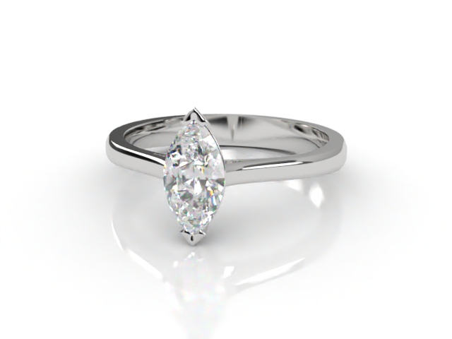 Engagement Ring: Solitaire Marquise-Cut-07-0100-0006