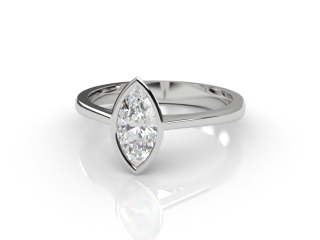 Engagement Ring: Solitaire Marquise-Cut-07-0100-0017