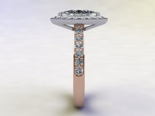 Certificated Marquise Diamond in 18ct. Rose Gold - 6