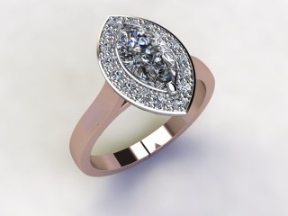 Certificated Marquise Diamond in 18ct. Rose Gold - 12