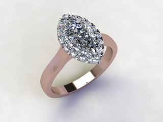 Certificated Marquise Diamond in 18ct. Rose Gold - 12