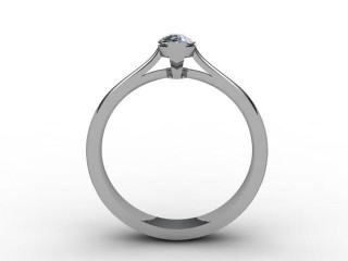 Engagement Ring: Solitaire Marquise-Cut - 3