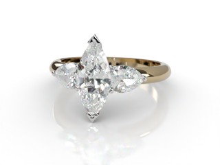 Engagement Ring: 3 Stone Marquise-Cut+-07-2833-2305