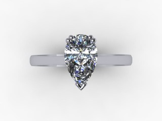 Engagement Ring: Solitaire Pear-Shape - 9