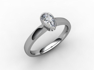 Engagement Ring: Solitaire Pear-Shape - 12