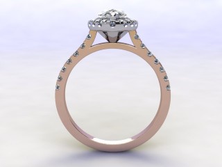Certificated Pear Shape Diamond in 18ct. Rose Gold - 3