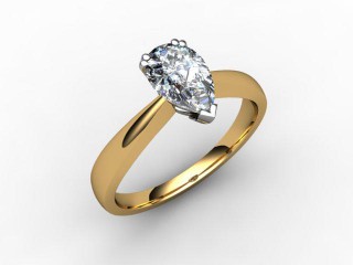Engagement Ring: Solitaire Pear-Shape - 12