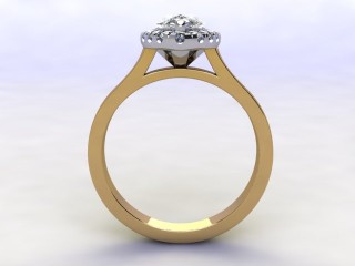 Certificated Pear Shape Diamond in 18ct. Gold - 3