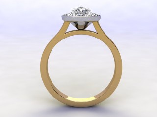 Certificated Pear Shape Diamond in 18ct. Gold - 3