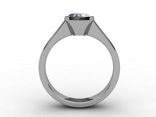 Certificated Heart Shape Diamond Solitaire Engagement Ring in Platinum - 3