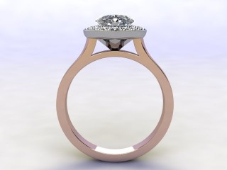 Certificated Heart Shape Diamond in 18ct. Rose Gold - 3