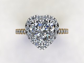 Certificated Heart Shape Diamond in 18ct. Gold - 9