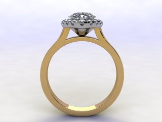 Certificated Heart Shape Diamond in 18ct. Gold - 3
