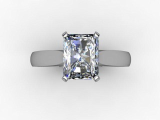 Engagement Ring: Solitaire Radiant-Cut - 9