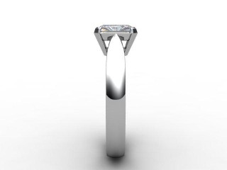 Engagement Ring: Solitaire Radiant-Cut - 6