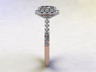 Certificated Radiant-Cut Diamond in 18ct. Rose Gold - 6