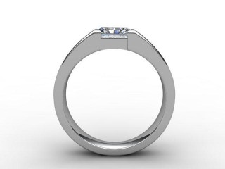 Certificated Radiant-Cut Diamond Solitaire Engagement Ring in 18ct. White Gold - 3