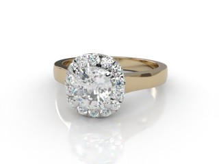 Engagement Ring: Halo Cluster Cushion-Cut-11-2800-8913