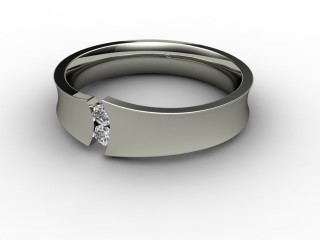 Multi Diamond Men's Ring in Platinum-69-01002