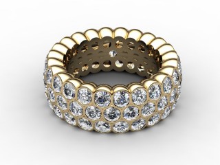 Multi Diamond Men's Ring in 18ct. Yellow Gold-69-18030