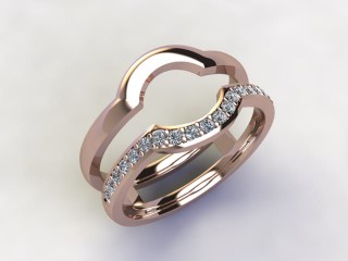 Diamonds 0.19cts. in 18ct Rose Gold - 12