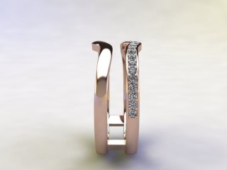 Diamonds 0.18cts. in 18ct Rose Gold