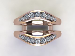 Diamonds 0.38cts. in 18ct Rose Gold - 9