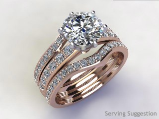 Diamonds 0.48cts. in 18ct Rose Gold - 3