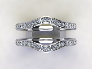 Diamonds 0.48cts. in 18ct White Gold - 9