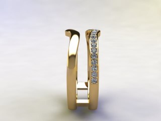 Diamonds 0.18cts. in 18ct Yellow Gold - 6