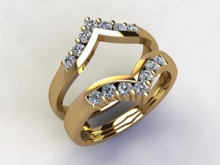 Diamonds 0.42cts. in 18ct Yellow Gold - 12