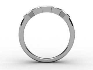 Semi-Set Diamond Eternity Ring 0.30cts. in Platinum - 3