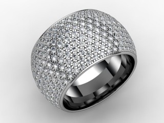Full Diamond Eternity Ring 3.00cts. in Platinum